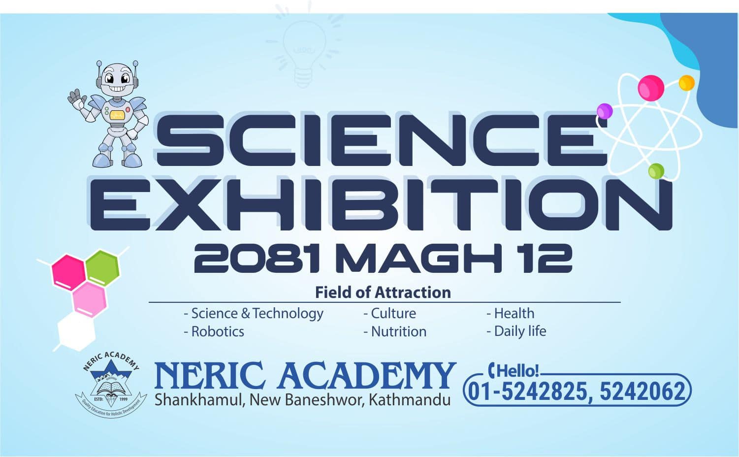 Celebrating Innovation: A Remarkable Science Exhibition at Neric Academy